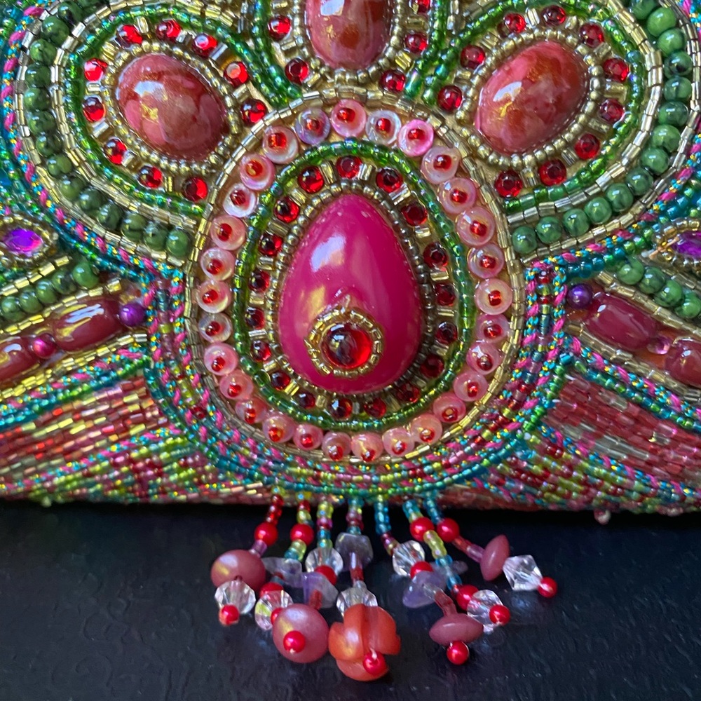 Mary Frances Beaded clutch